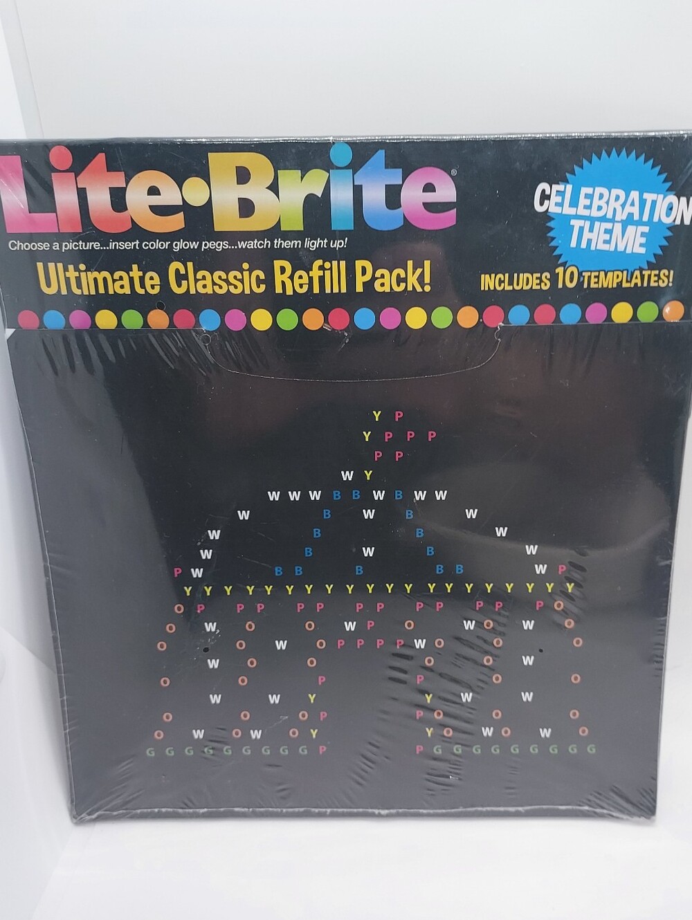 Lite Brite 10 Pack Sheets Hasbro Ultimate Classic Refill Pack